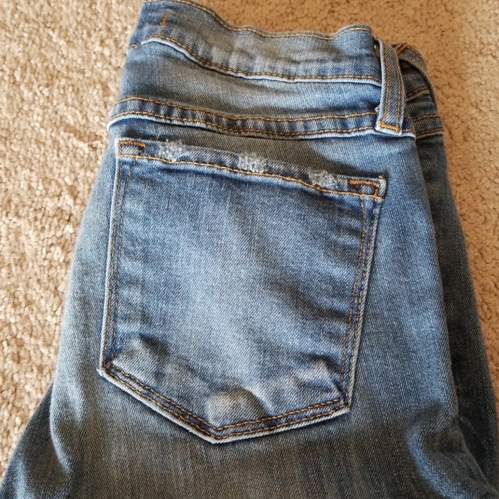 Flying Monkey Distressed Straight Jeans size 24